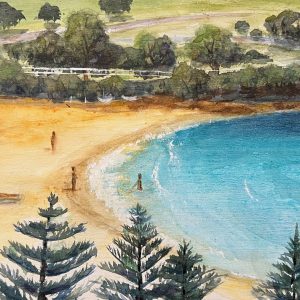 Coogee Beach by Patricia Petersen