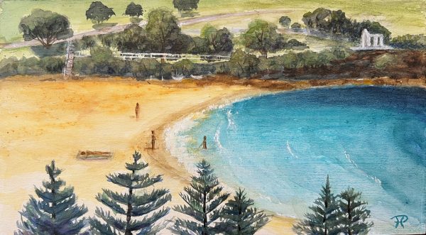 Coogee Beach by Patricia Petersen
