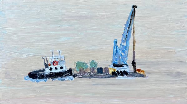 Highly Commended: Working Harbour by Sydney Suzanne Alexander
