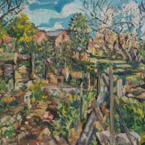 Vege patch, Bega. by Kylie O'Brien