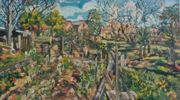 Vege patch, Bega. by Kylie O'Brien