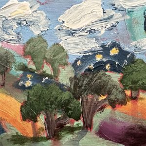 Paddocks in spring by James Lai