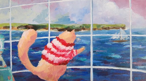 Hornby Cats Ahoy I by Tara Macphail