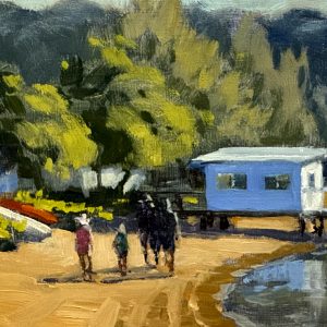 The Blue Boatshed by Peter Studley