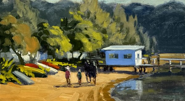 The Blue Boatshed by Peter Studley