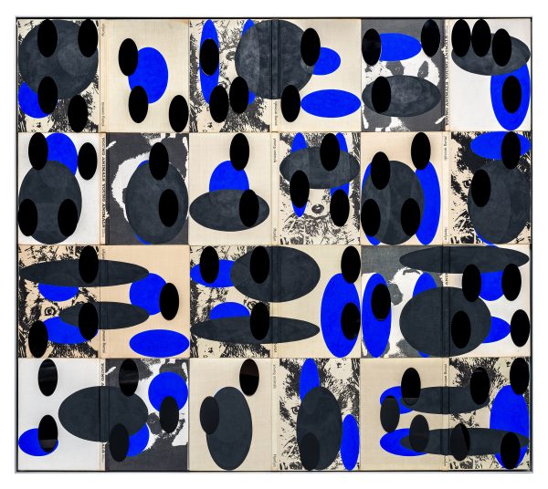 Language systems of counter ellipses (So weary now the party's over) by Mark Gowing